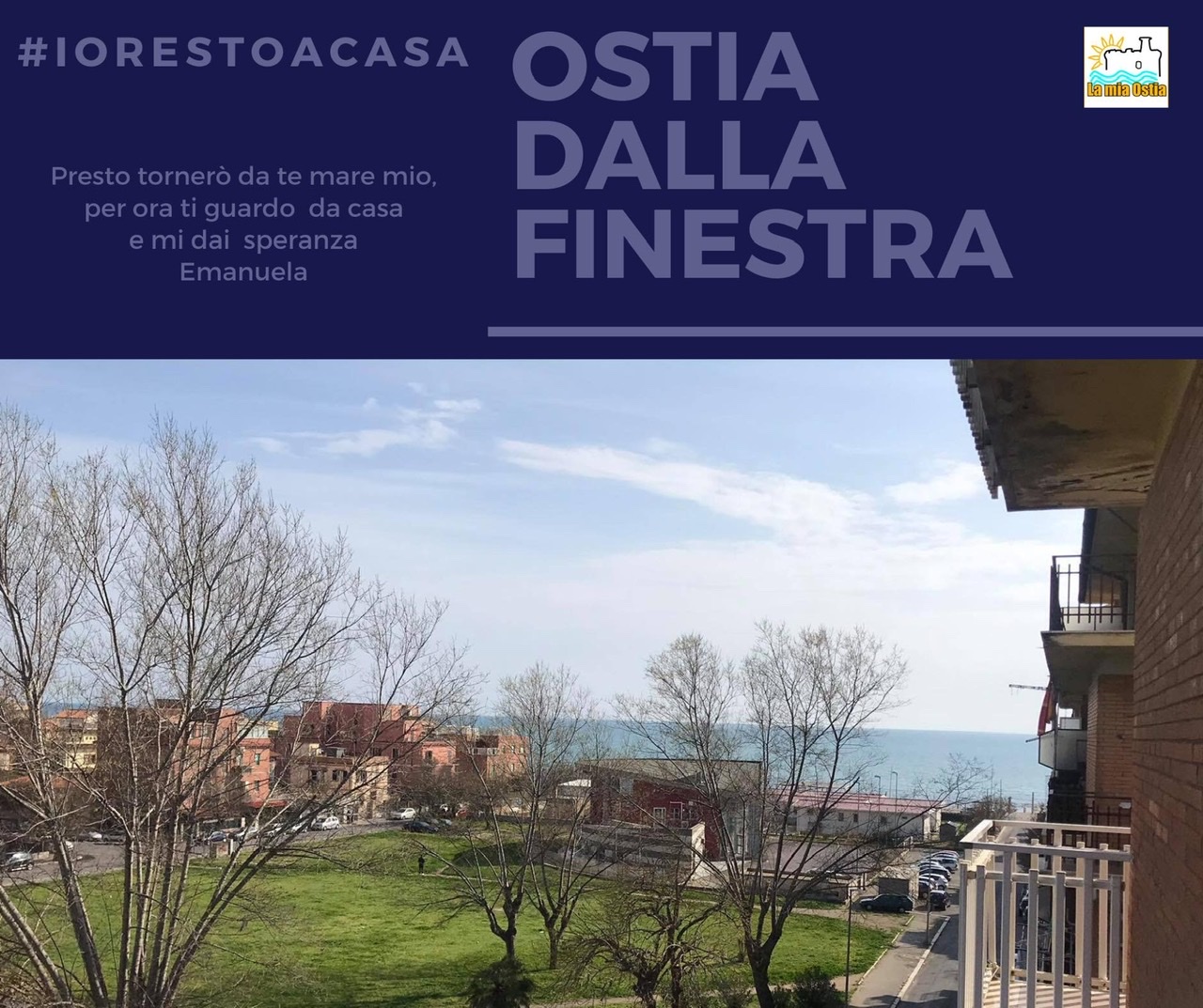 Ostia dalla finestra: mese di marzo